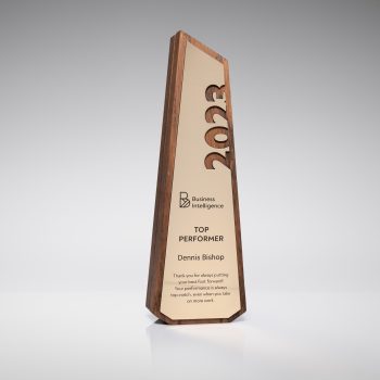 Premium Wooden Recognition Award