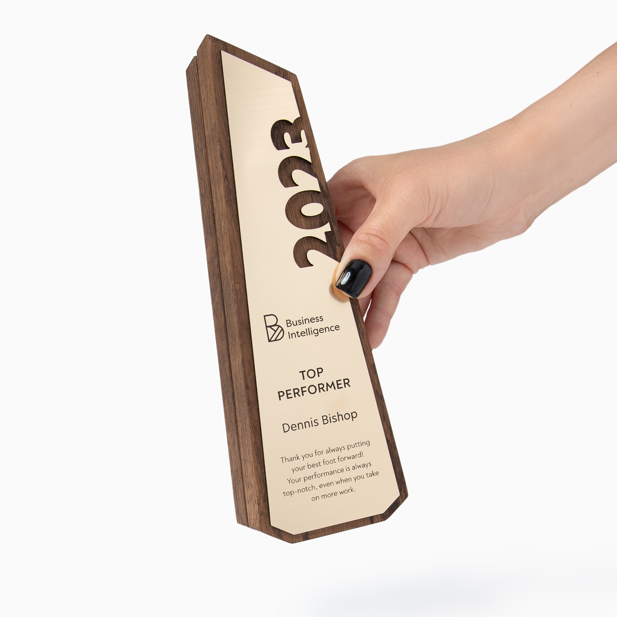 Premium Wooden Recognition Award