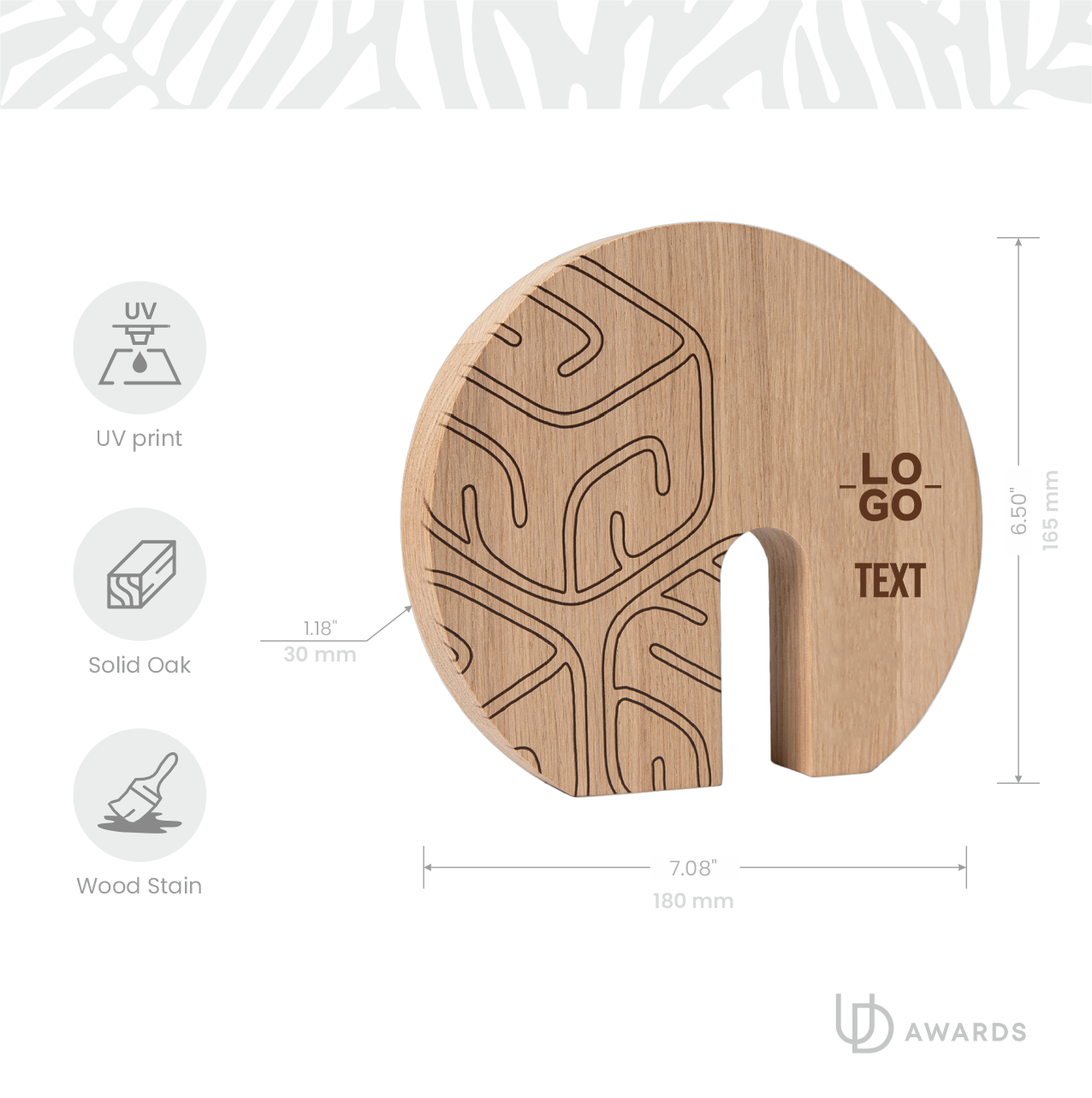 Wooden Employee Recognition Award