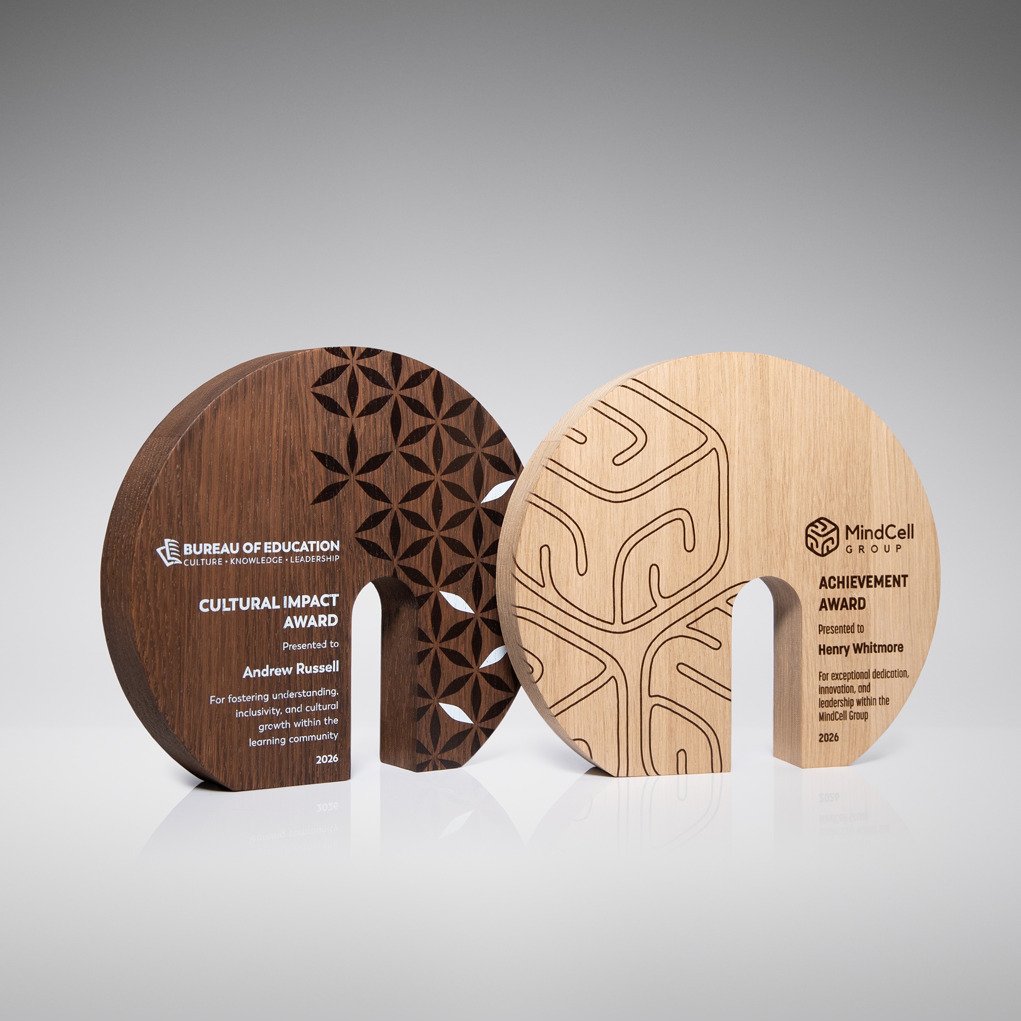 Wooden Employee Recognition Award