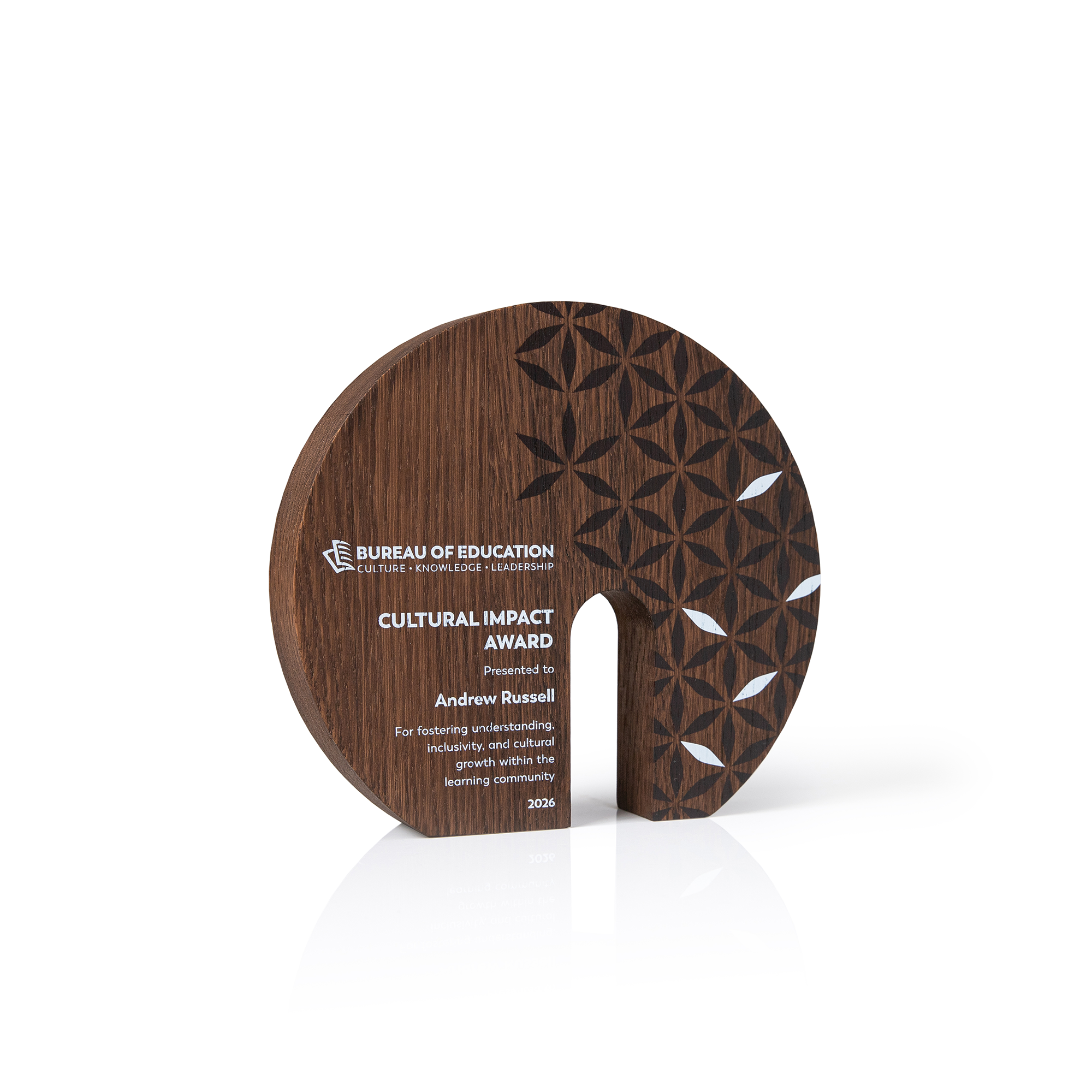 Wooden Employee Recognition Award