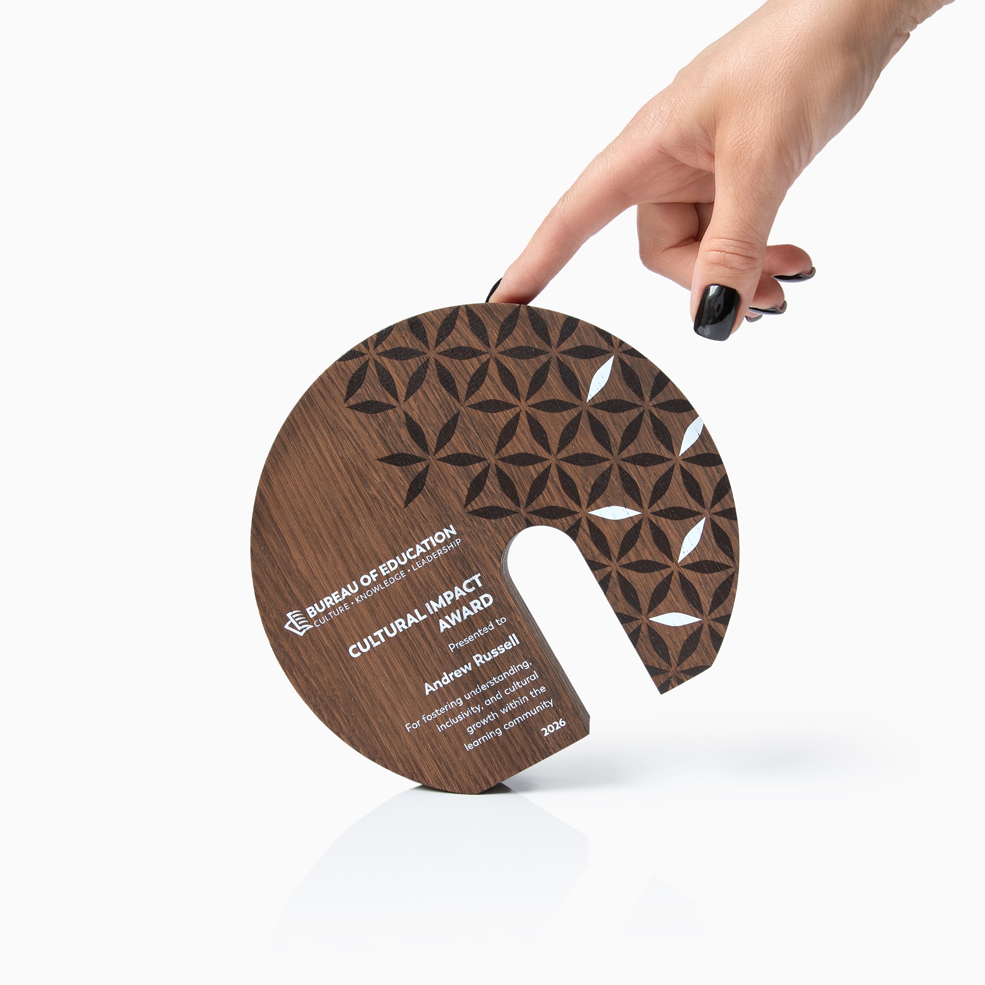 Wooden Employee Recognition Award