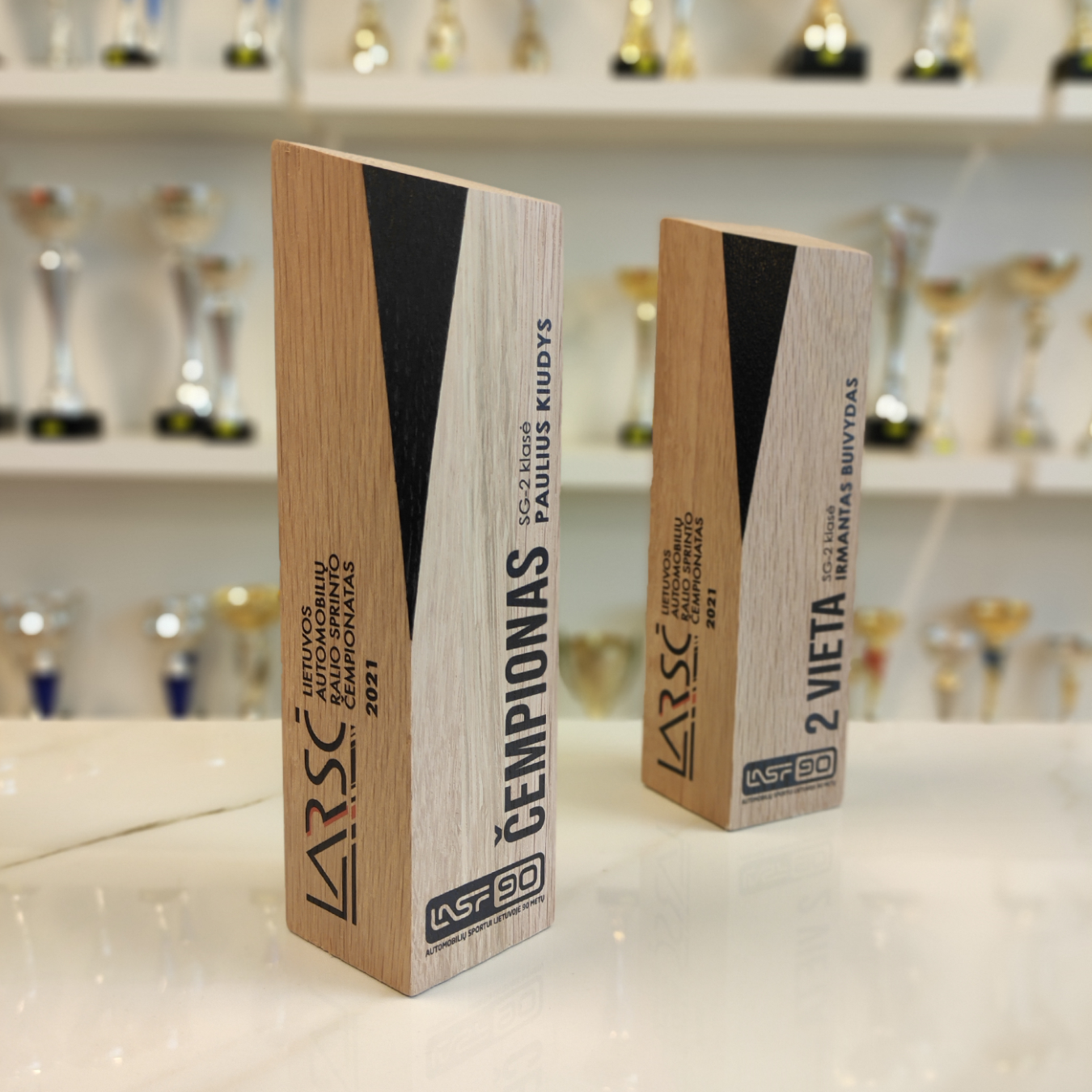 Personalized Wooden Sports Award