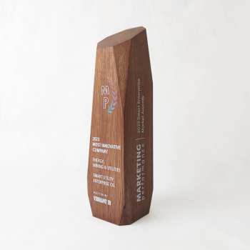 Personalized Wooden Award