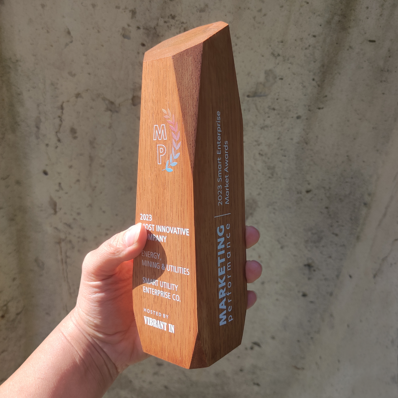 Corporate Wooden Award