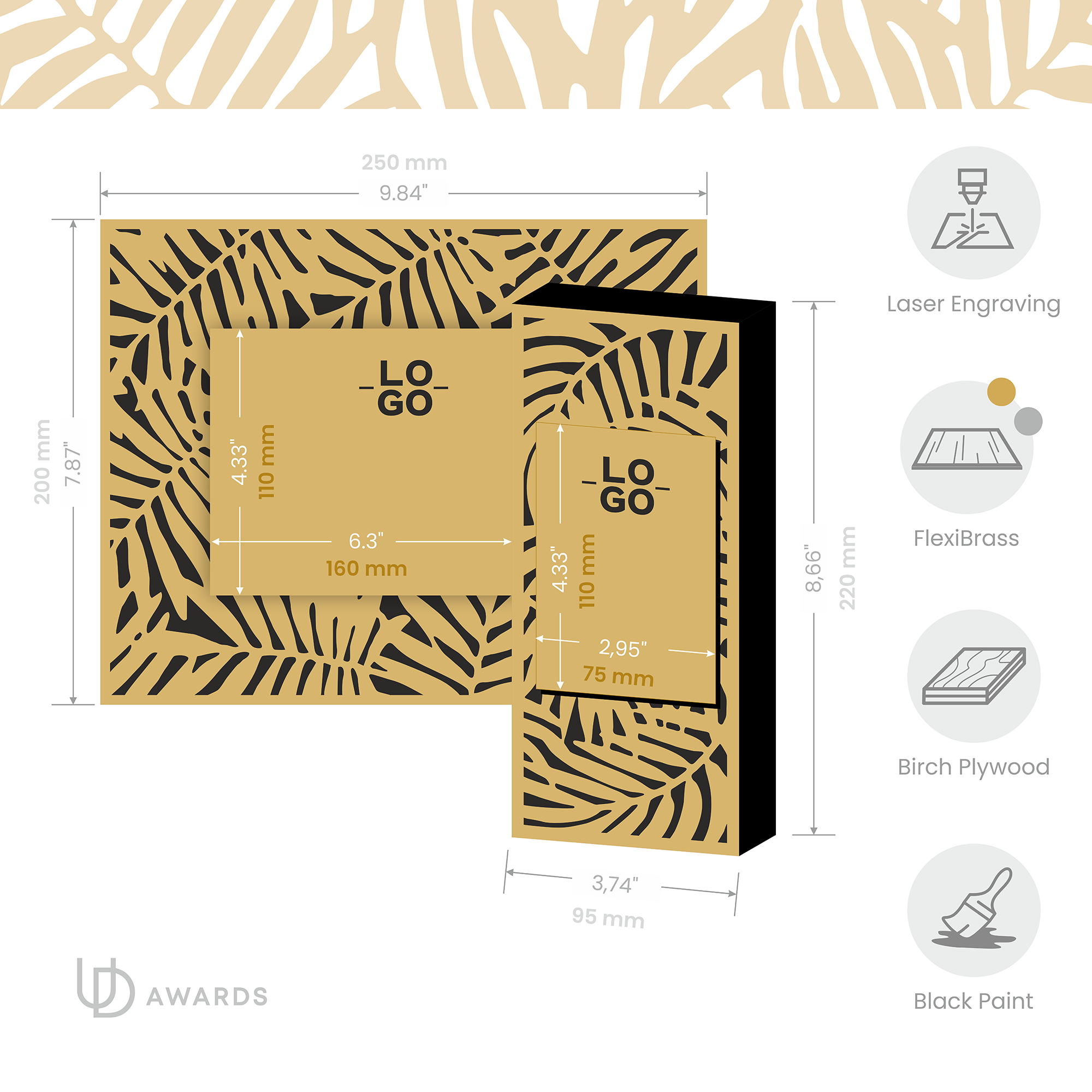 Custom Business Recognition Award