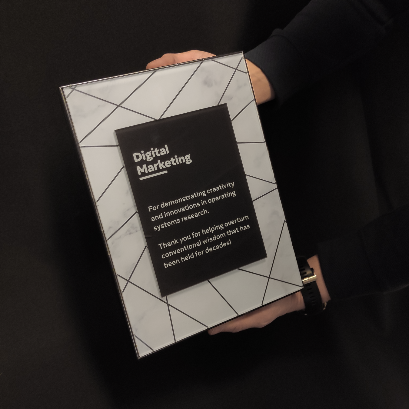Personalized Corporate Recognition Award