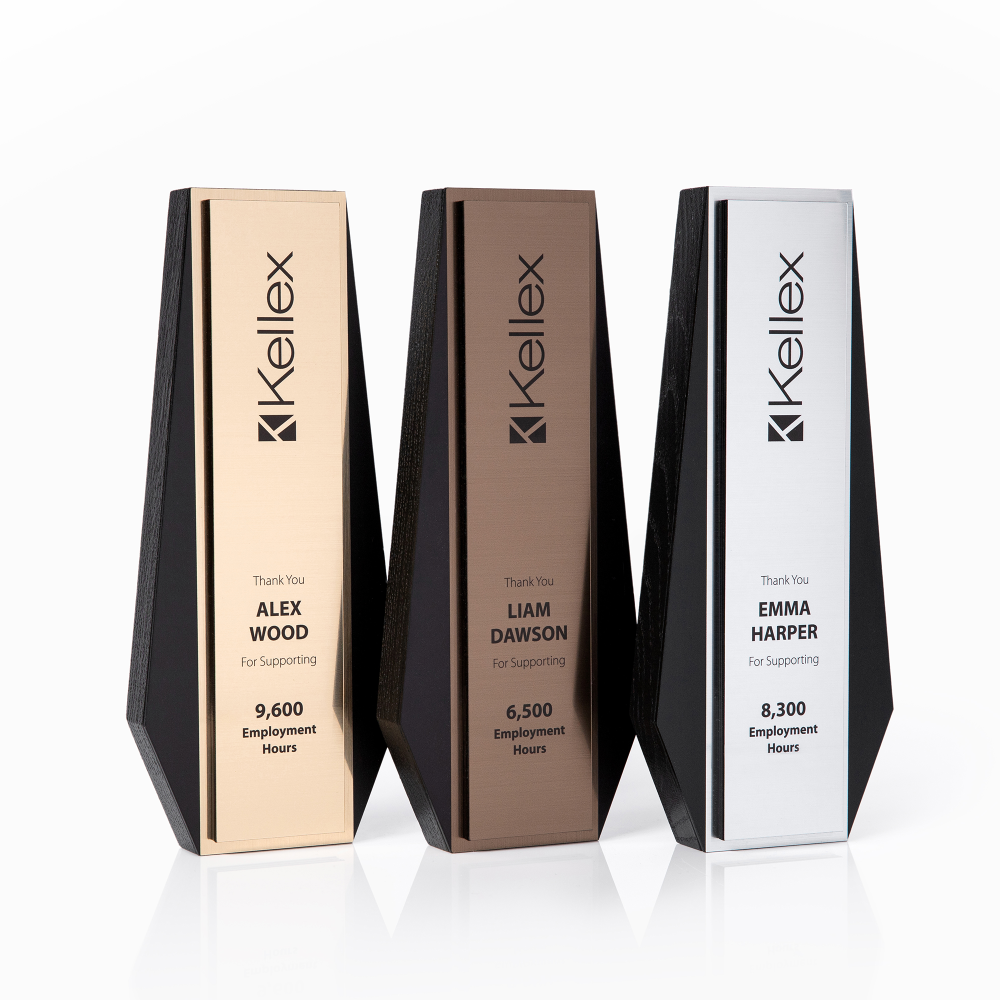 Personalized employee recognition awards