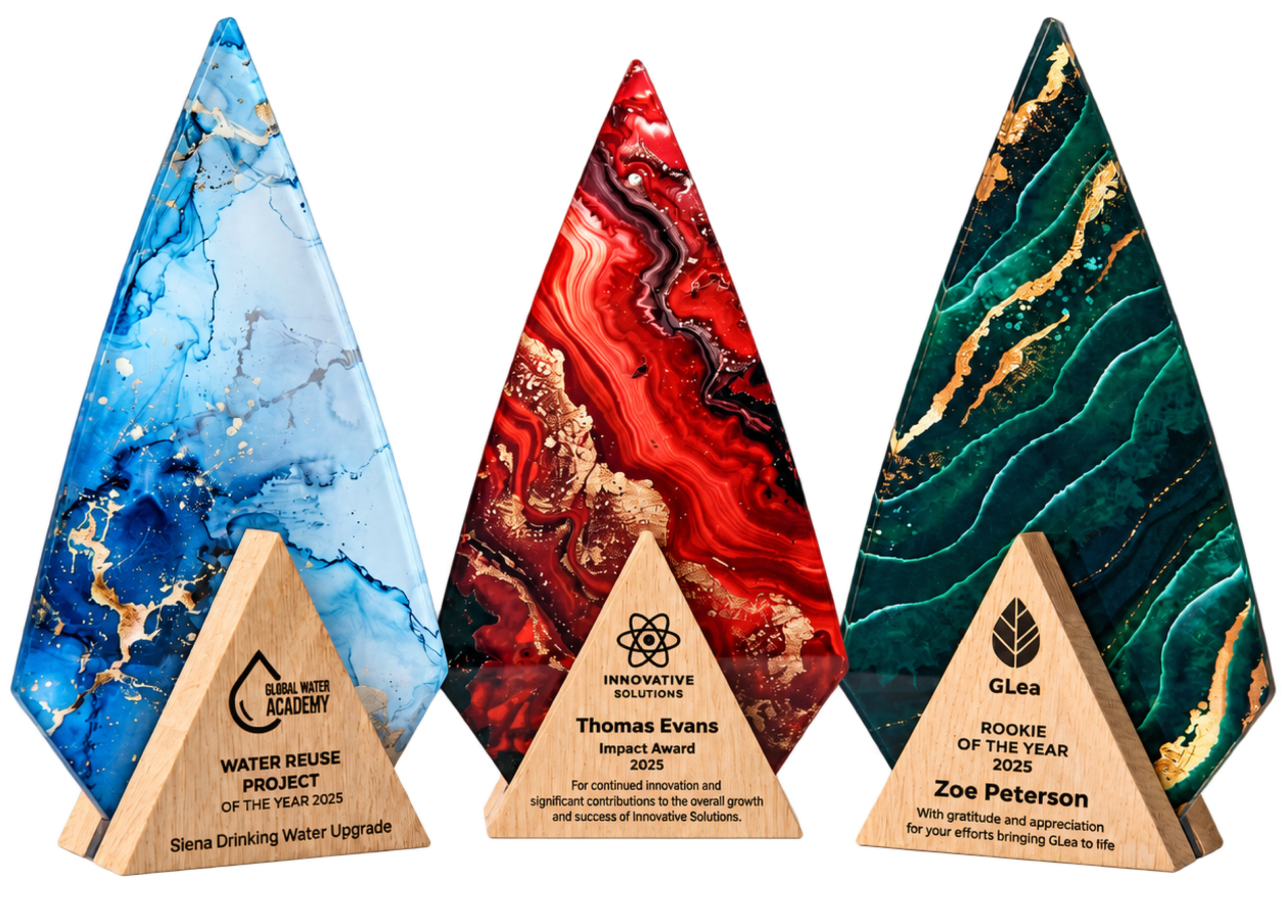Personalized awards and trophy designs